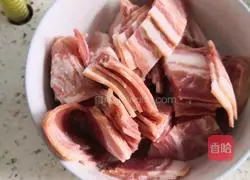 Illustration of how to make beans and potatoes stewed 3