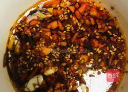 Illustration of how to make steamed eggs with pine flower ham 4