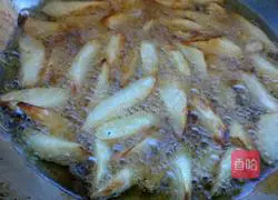 Illustration of how to make shredded yam 3