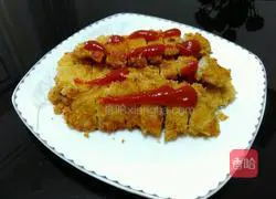 Illustration of how to make crispy chicken steak 13