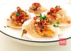 Steamed scallops with garlic vermicelli Illustration of how to do it 11