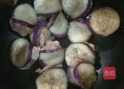 Illustration of Stuffed Eggplant 7