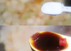 Illustration of how to make diced shrimp oil, winter melon and chicken 5