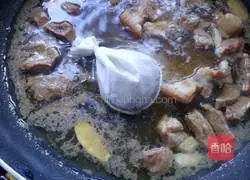 Illustration of how to make yuba roasted pork 9