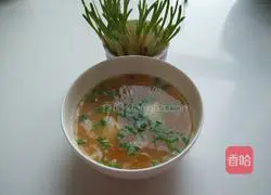 Illustration of how to make poached eggs in soup 5