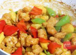 Pineapple Sour Pork (Chicken Version) Recipe Illustration 15