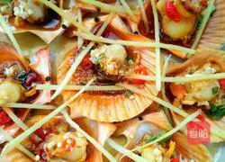 Illustration of how to make spicy scallops 8