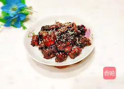 Illustration of how to make sweet and sour pork ribs 1