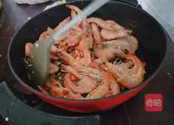 Illustration of how to make fried shrimp 7