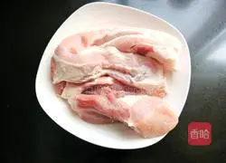 Illustration of how to make steamed pork with rice flour 3