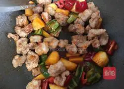Illustration of how to make sweet and sour pineapple sweet and sour pork 9