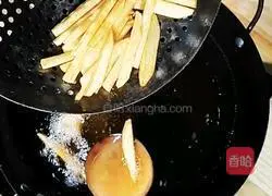 Cantonese style potato-based shrimp recipe 6