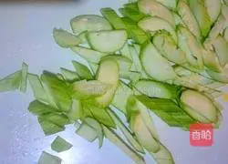 Illustration of how to make loofah and scrambled eggs 2