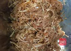 Illustration of how to make steamed shredded radish 4