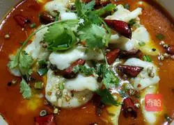 Illustration of spicy boiled pangasius fish 6