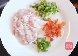 Illustration of how to cook tofu with minced meat 2