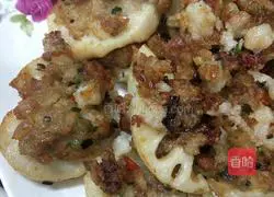  Illustration of how to make lotus root with minced meat 4