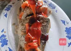 Illustration of how to make steamed fish 12