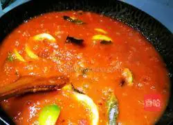 Illustration of how to make fresh tomatoes and shrimps 5