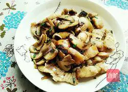 Illustration of how to make fried meat with mushrooms 15