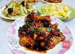 Illustration of how to make braised chicken wings 8