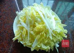 Illustration of how to make steamed baby cabbage 2