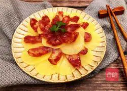 Illustration of how to make steamed potatoes with sausage 8