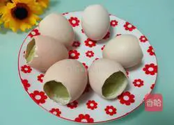 Illustration of how to make fried shrimps with solid eggs 1