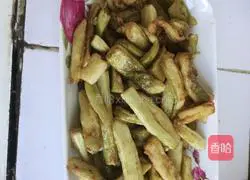 Illustration of how to make fish-flavored eggplant strips 3