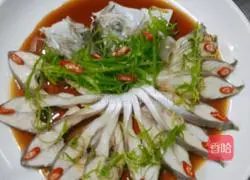 Illustration of how to make Jinchang fish with open screen 8