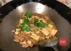 Illustration of how to make fried shredded pork with tofu 8