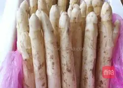 Crispy fried white asparagus Asparagus recipe illustration 1