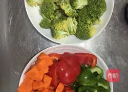 Vegetables Illustration of the four treasures practices 1