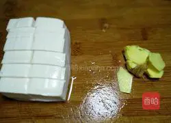 Illustration of braised fish head and braised tofu 2