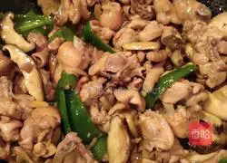Illustration of how to make stir-fried chicken with mushrooms 6