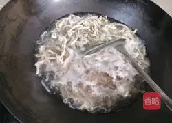 Illustration of how to simmer shredded pork and dried bamboo shoots 5