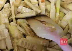 Illustration of braised bamboo shoots in oil 7