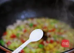Illustration of how to make minced meat and diced potatoes 10