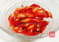 Illustration of how to make mushroom roast pork 2