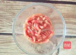 Fried pork with bamboo shoots Illustration of how to do it 2