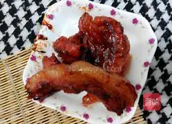 Illustration of how to make barbecued pork 10