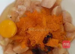 Illustration of how to make chicken popcorn 2