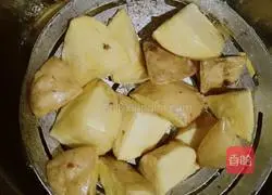 Illustration of how to make large plate chicken 9