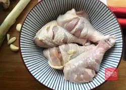 Illustration of how to make rice cooker chicken legs 2