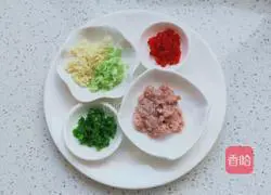 Illustration of how to make steamed vermicelli with minced meat 3