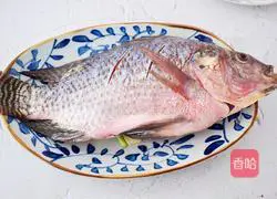 [Lantern Festival on the 15th day of the first lunar month] Illustration of home-style steamed tilapia 5