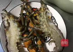 Illustration of how to make Boston lobster with garlic vermicelli 1