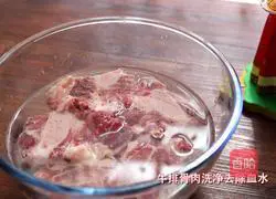 Illustration of Korean braised beef ribs 1