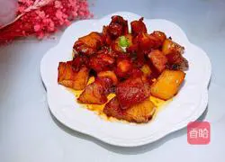 Illustration of how to make braised pork 8