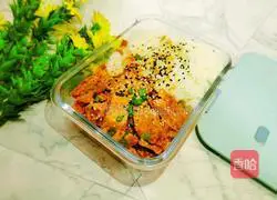 Spicy tofu bento Practice illustration 17